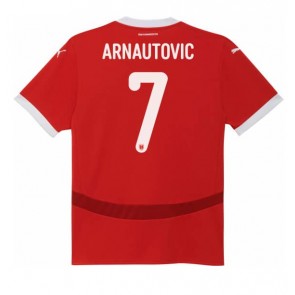 Austrija Marko Arnautovic #7 Domaci Dres EP 2024 Kratak Rukavima